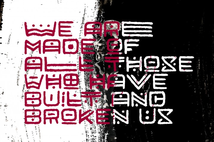 Afrik – Tribal Font插图3