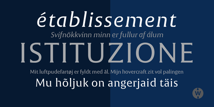 Chartre Font Family插图