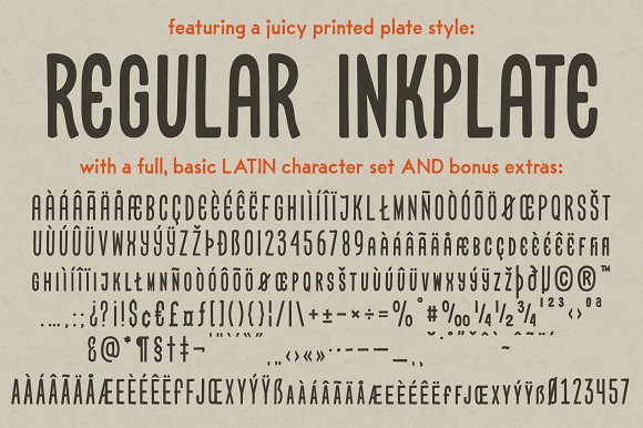 Cornhusker Regular | Condensed Font插图1