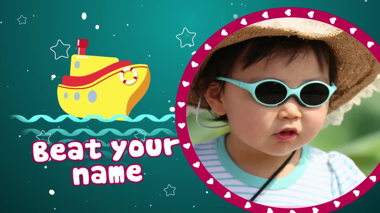 儿童转场促销素材库精选AE模板