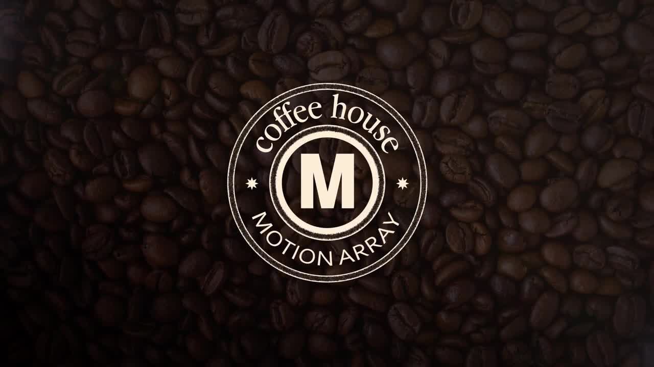 外观时尚的咖啡屋宣传动画素材库精选AE模板