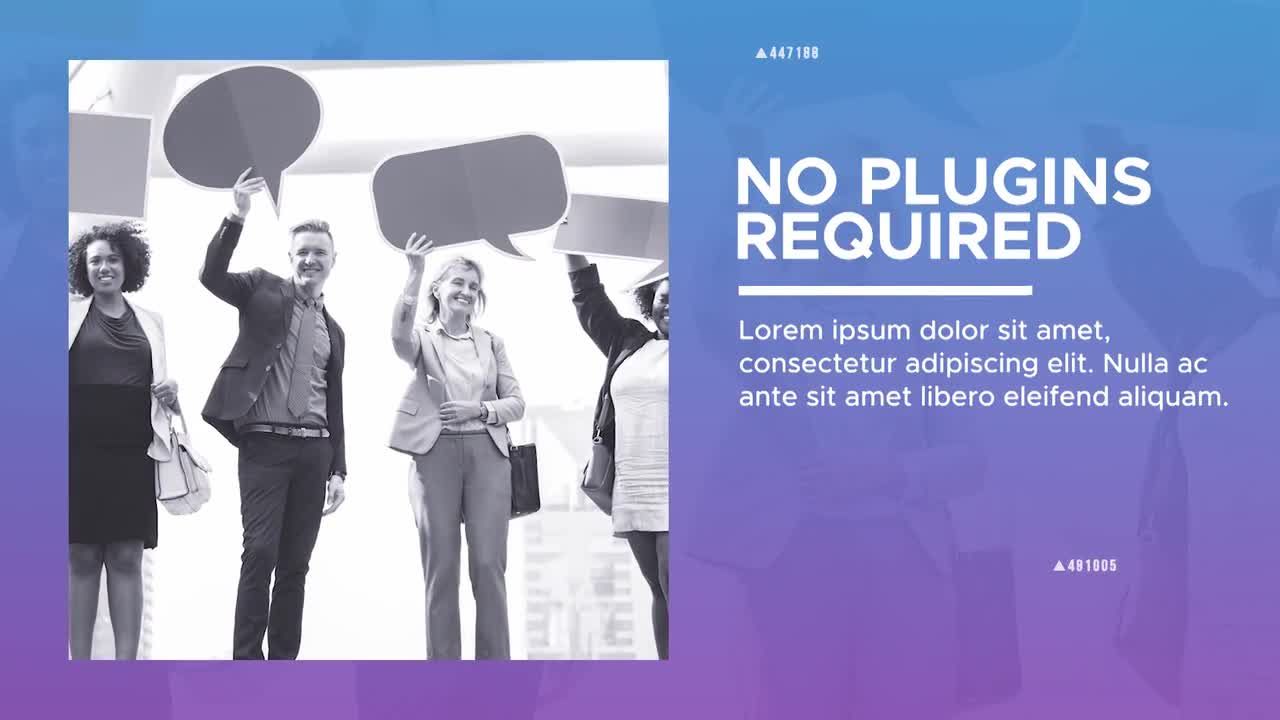 设计巧妙的企业宣传动画开场素材库精选pr模板