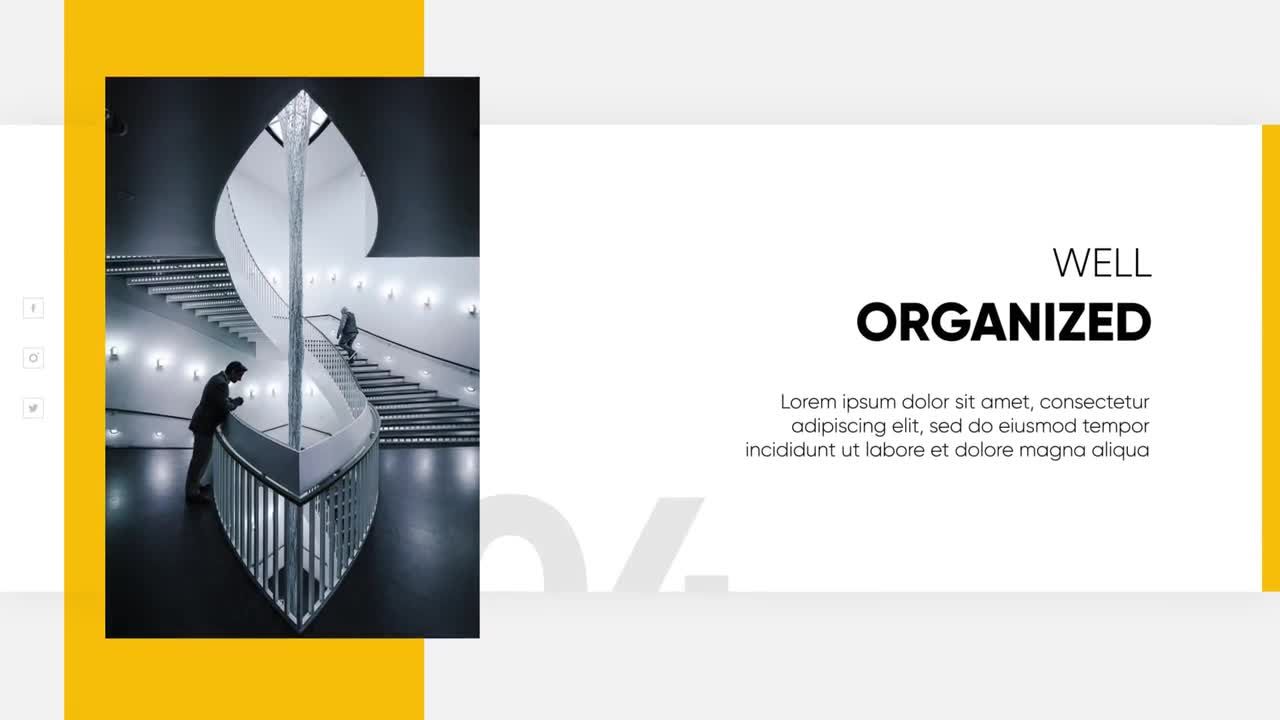 清洁企业现代演示文稿素材库精选AE模板