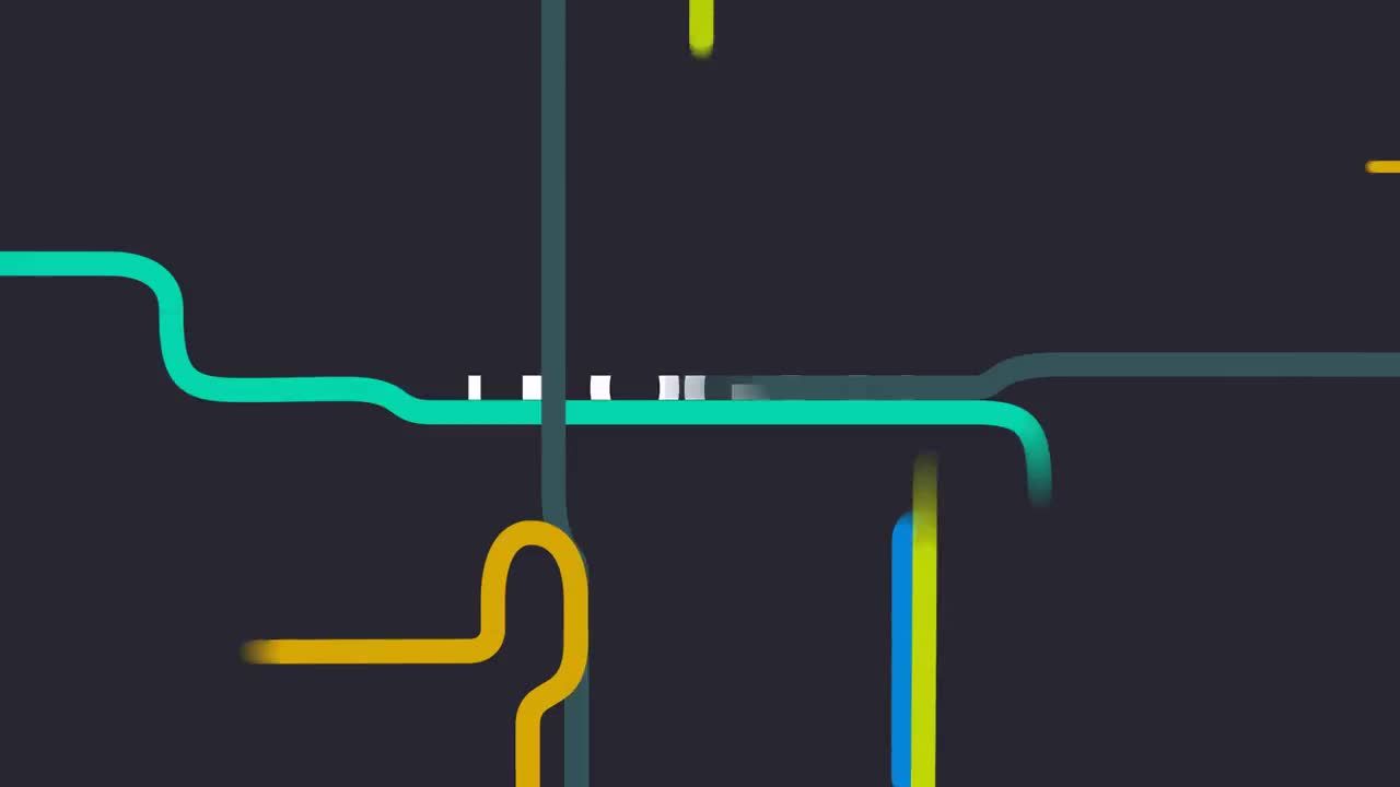 有趣的线条徽标素材库精选AE模板