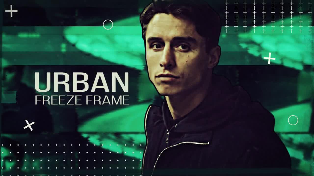 独特的城市冻结框架Pr模板