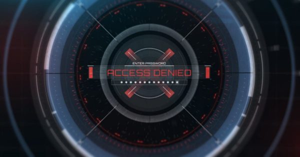 HUD密码访问动画特效Logo演示素材库精选AE模板 HUD Access Logo Reveal