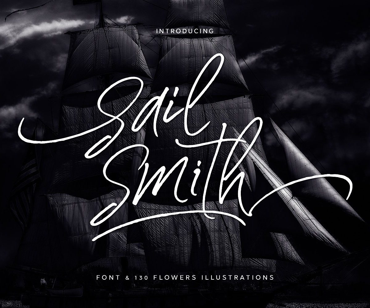 Sail Smith Font素材之家精选英文字体