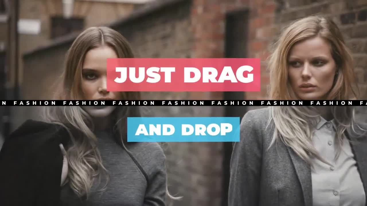 精美的时尚演示视频素材库精选AE模板