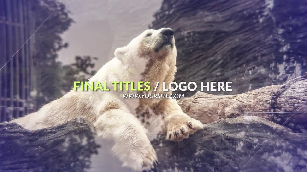 大气震撼水墨视觉冲击图文展示素材库精选AE模板