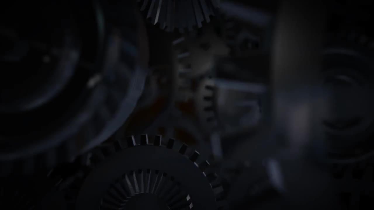 机械外观动态动画徽标显示素材库精选AE模板