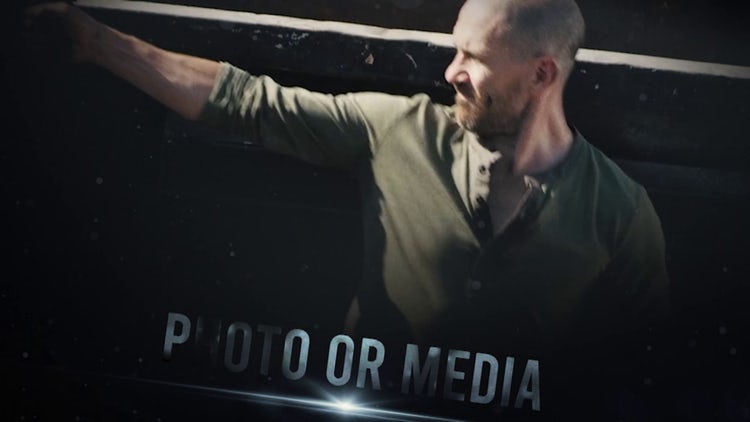 黑白现代设计片头素材库推荐PR模板