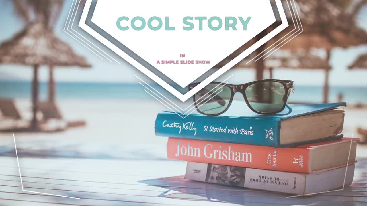 时尚图文展示幻灯片切换效果素材库精选AE模板