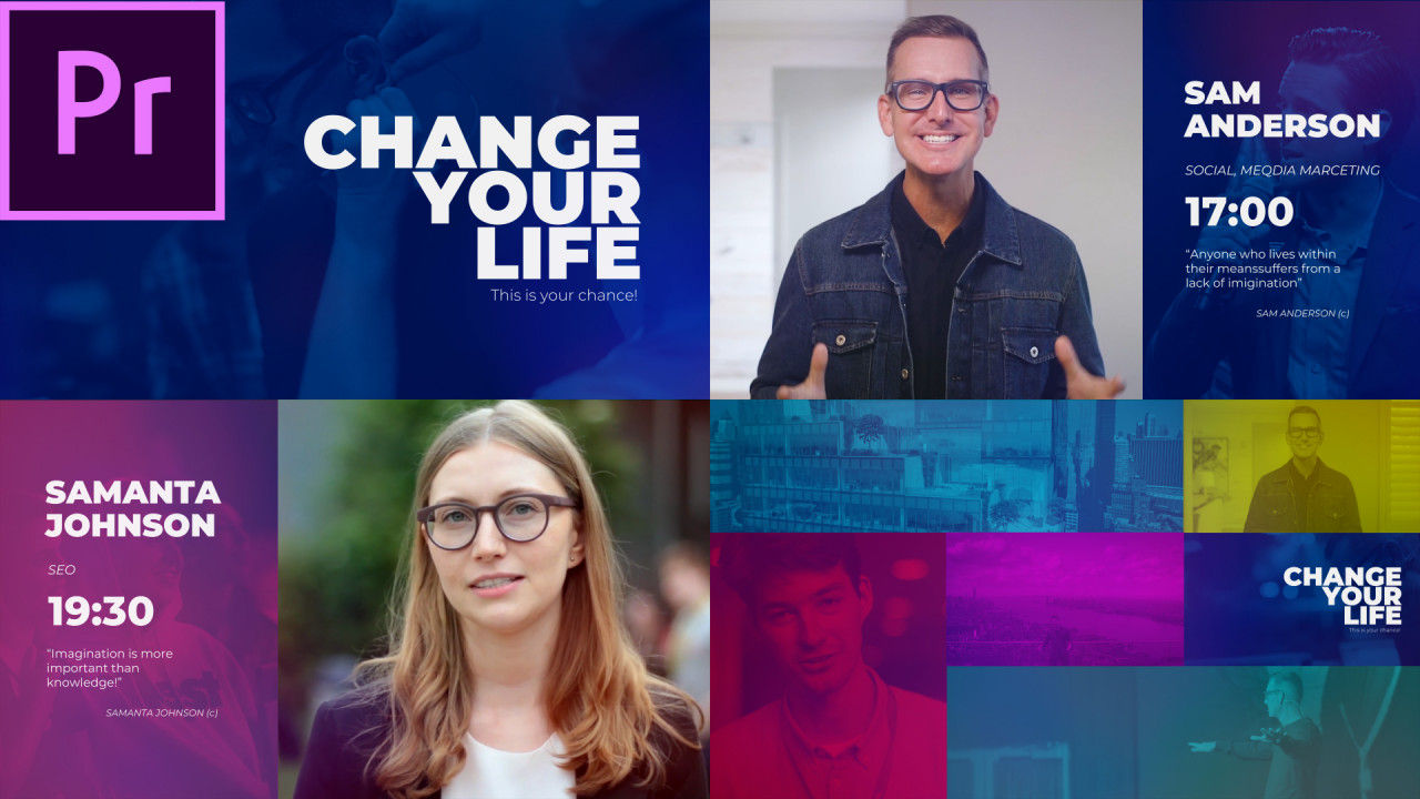 活动会议素材库精选pr模板