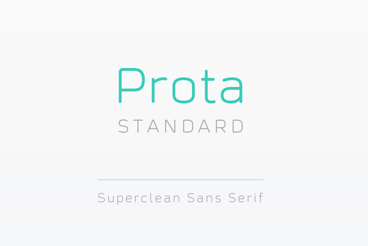 Prota Standard Font素材之家精选英文字体