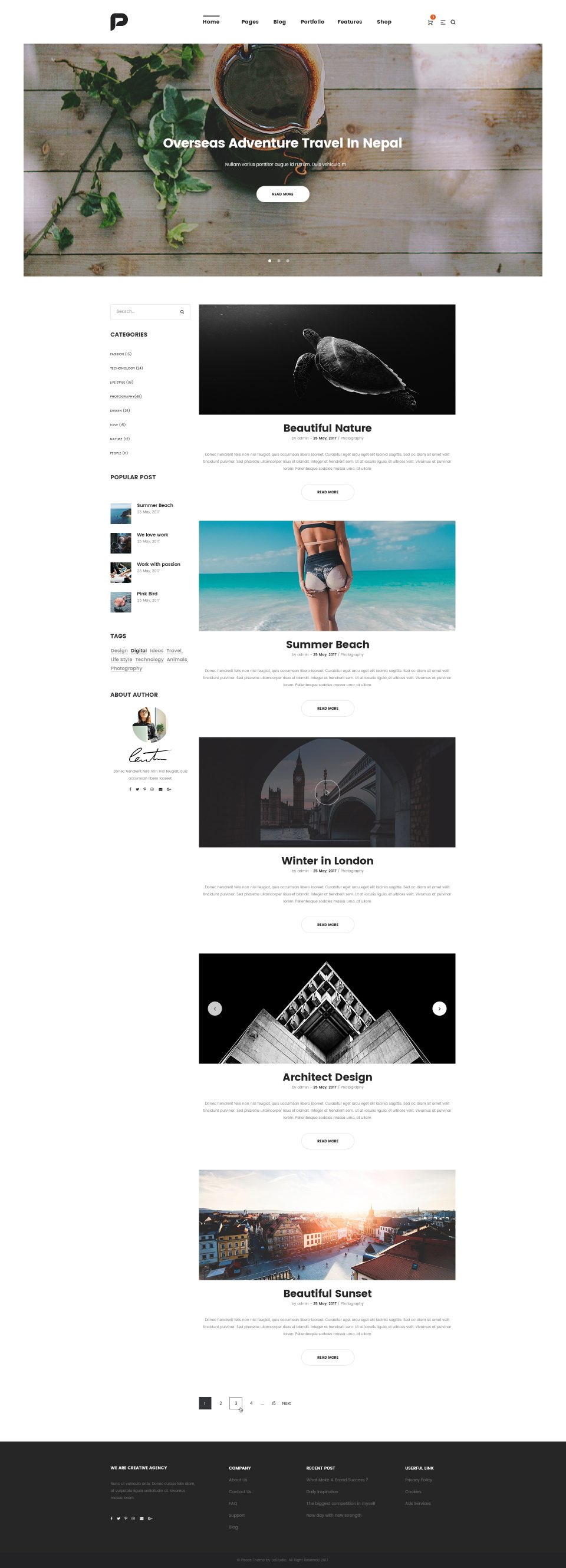 高质量网站全套 PSD 模板素材库精选 Pisces-Multi Concept PSD Template插图(28)