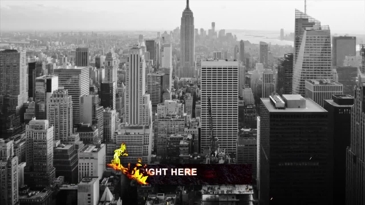 火热的动画元素视频素材库精选AE模板