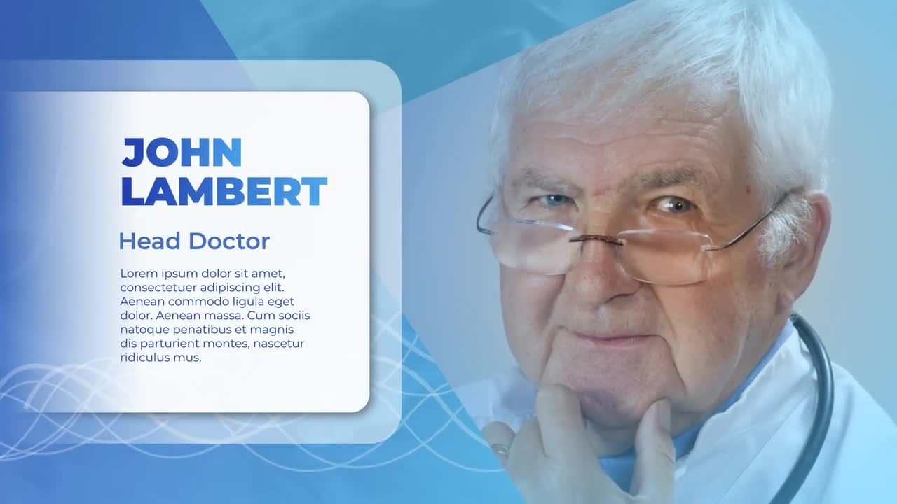 医疗行业幻灯片动画素材库精选AE模板