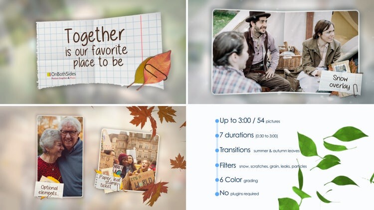 简单有趣的小型文件幻灯片素材库精选AE模板