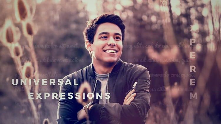 3D动画照片幻灯片ae模板