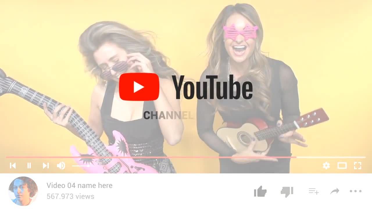 充满活力的YouTube动画促销素材库精选AE模板