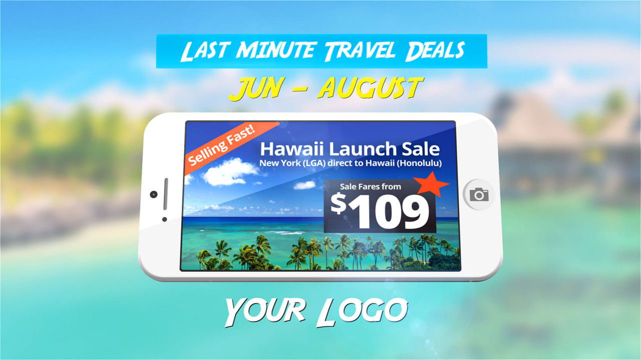 旅行社宣传动画素材库精选AE模板