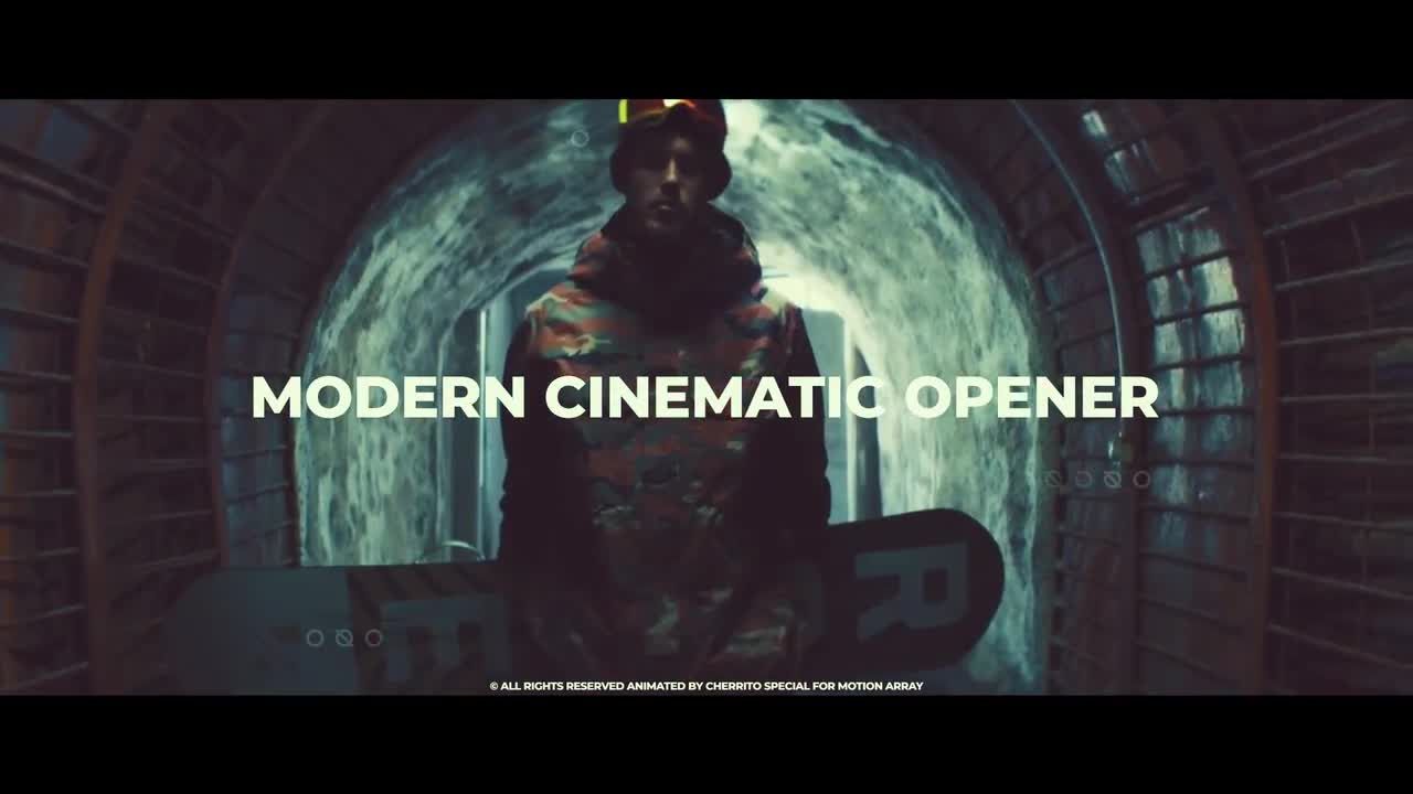 现代电影转场促销素材库精选AE模板