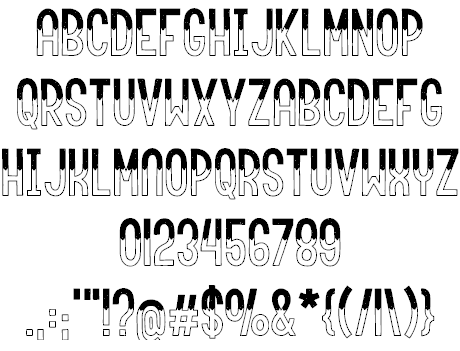 Roundabout font插图1 Roundabout font插图1