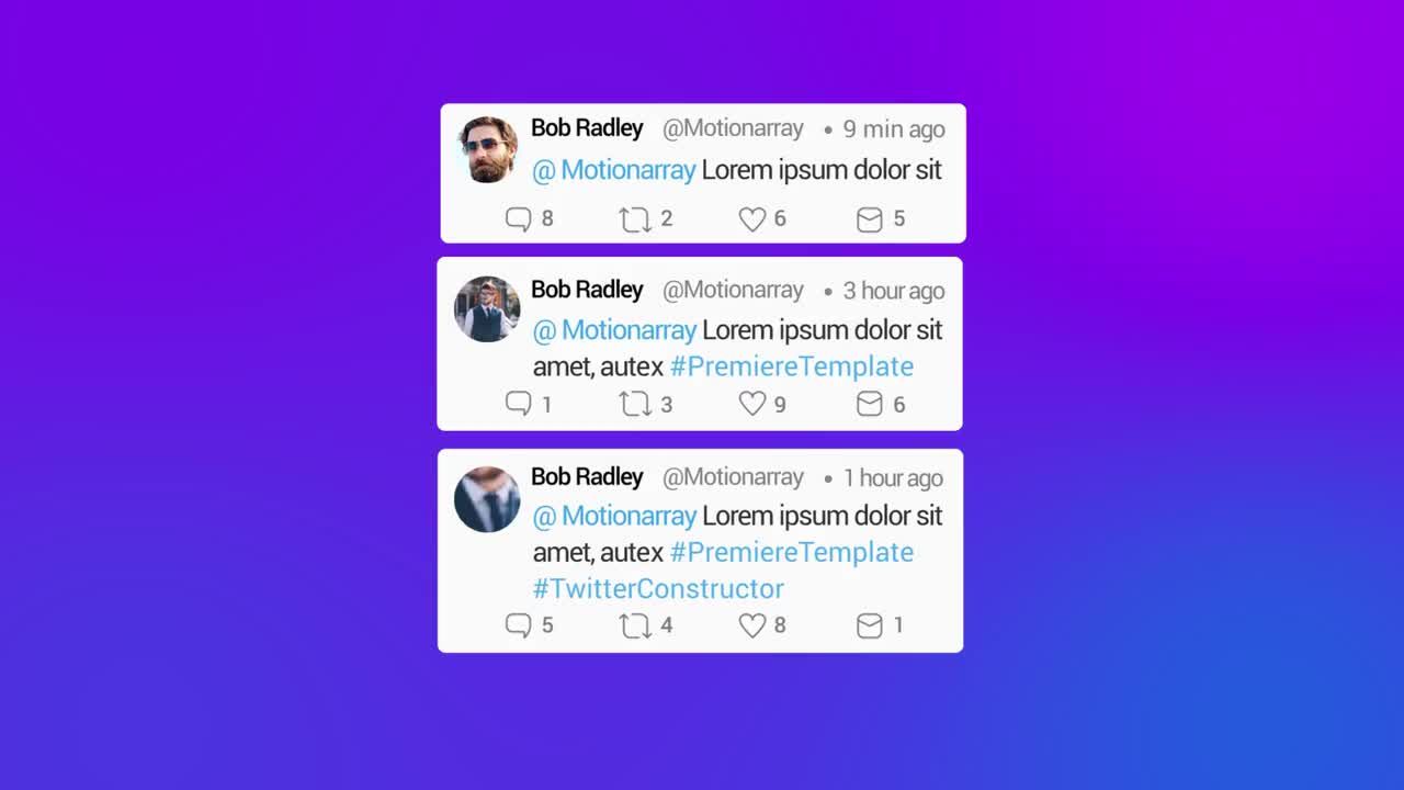 Twitter构造对话素材库精选pr模板