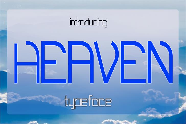 EP Heaven font插图 EP Heaven font插图