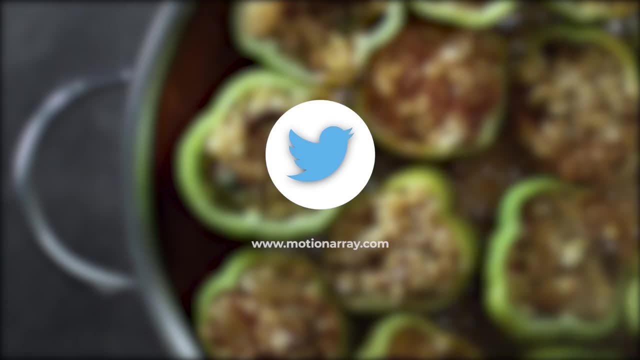 优雅舒适的广告背景小Logo徽标Pr素材模板