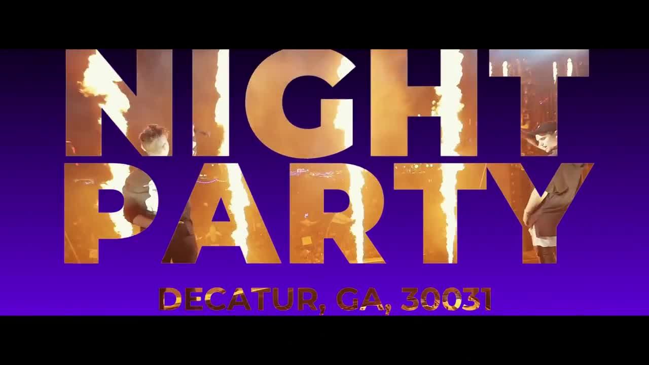 现代时尚炫酷的音乐派对PR模板