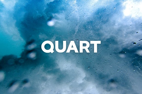 QUART – Cool Display / Headline Font素材之家精选英文字体