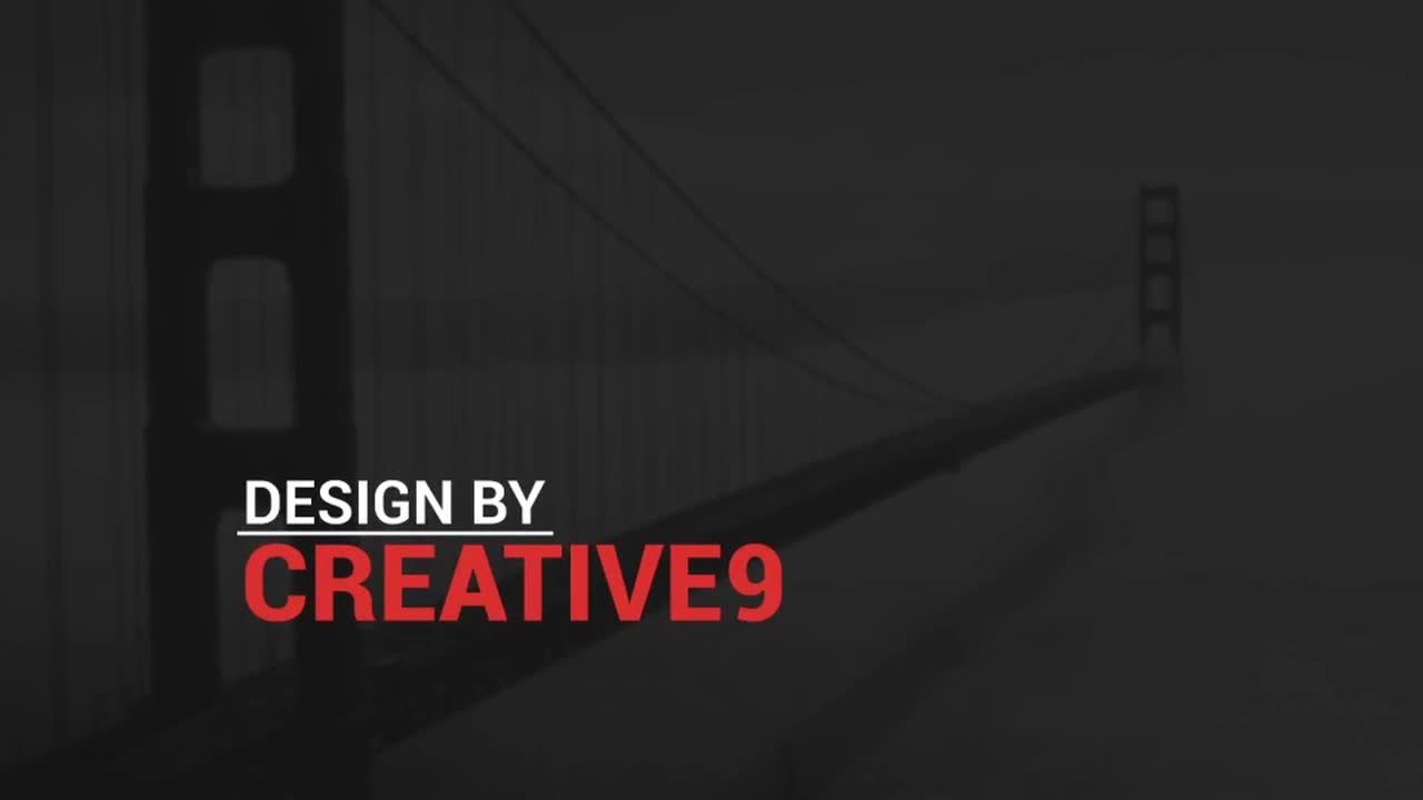 13个下三分之一 企业全屏标题素材库精选AE模板