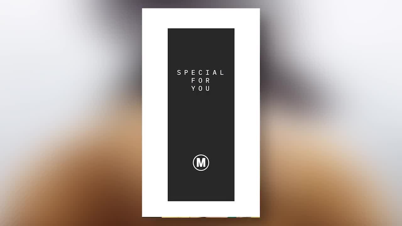 可用于宣传精彩Instagram故事幻灯片Pr模板