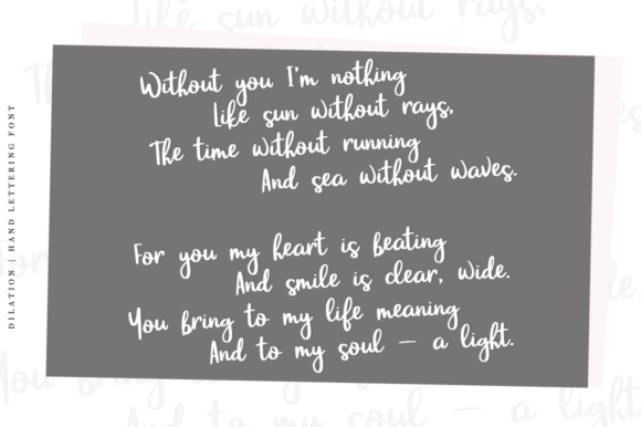 Dilation Font插图3