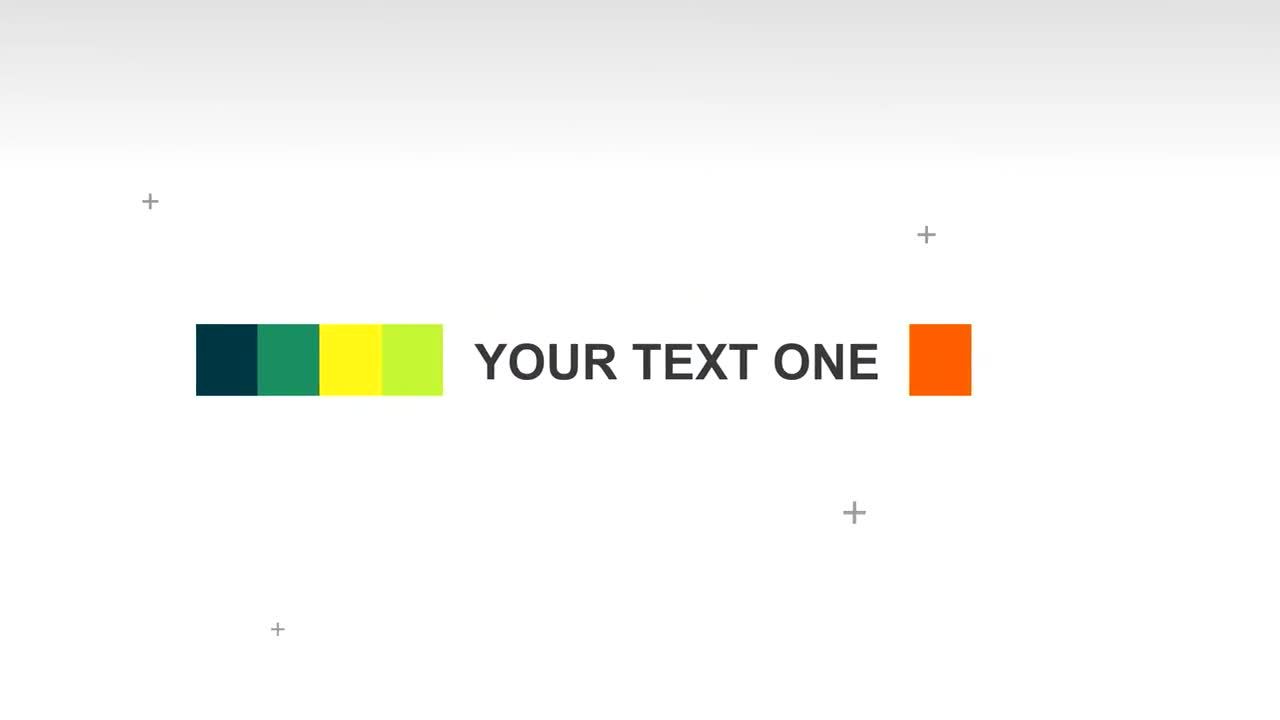 现代比特标题展示素材库精选AE模板