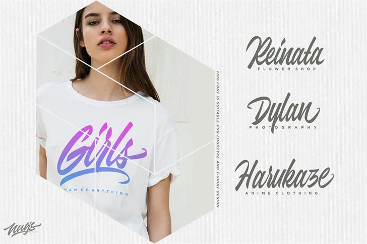 Juvenile personal use font插图4