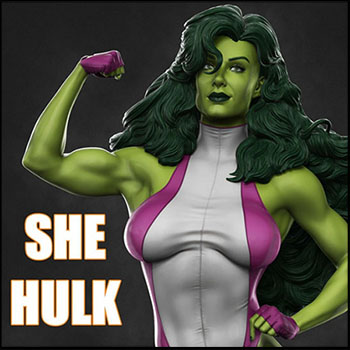 女绿巨人素材之家精选3D模型