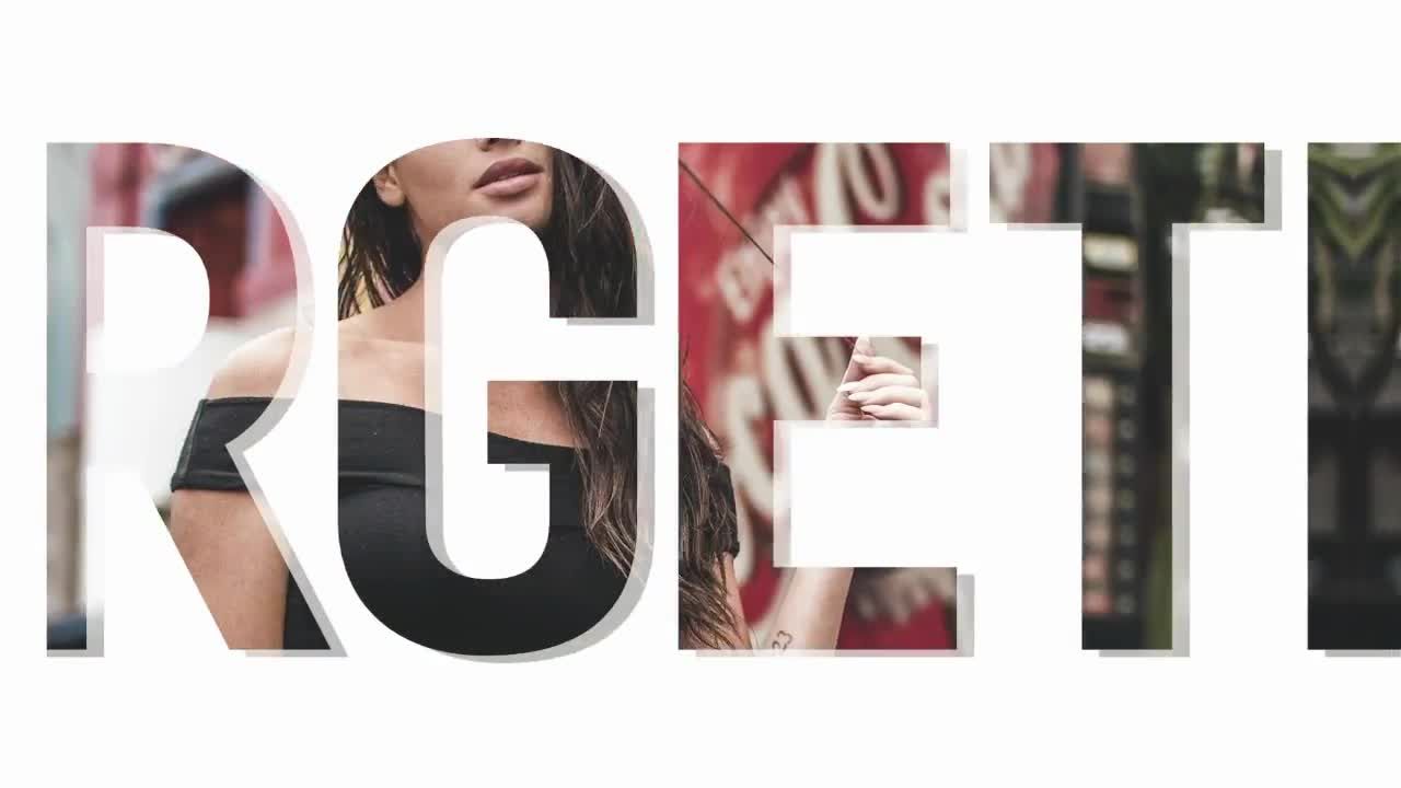 有节奏的的时尚促销效果素材库精选AE模板