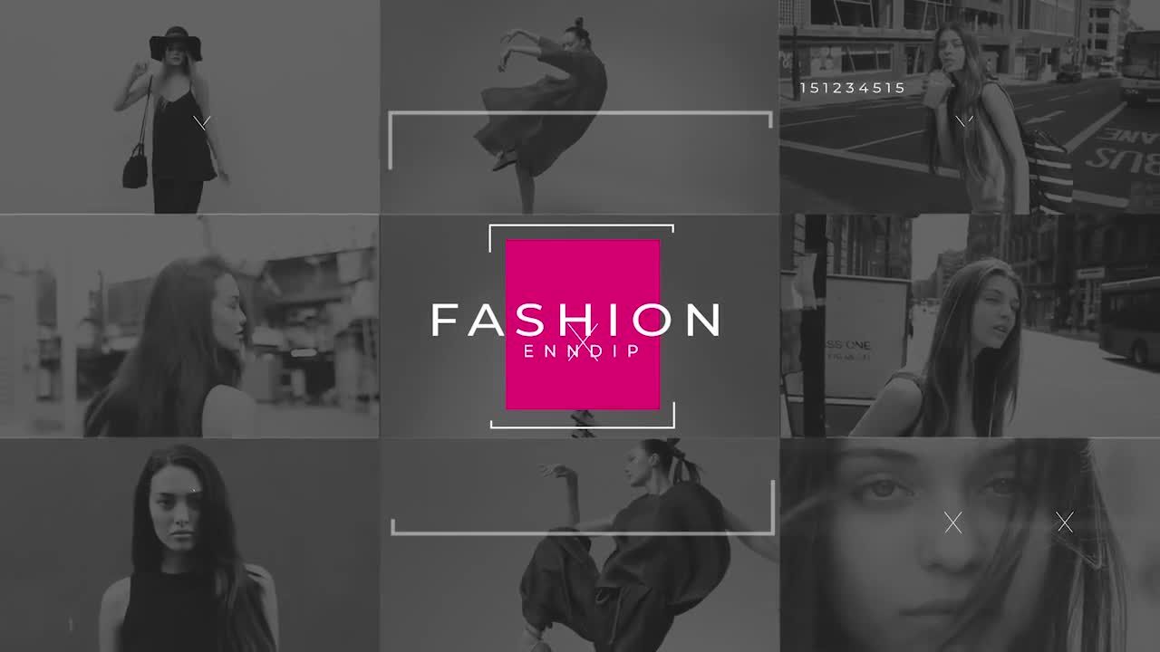 文字图片快节奏快闪片头素材库精选AE模板