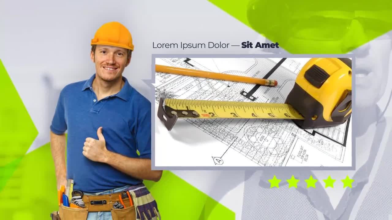 建筑公司建筑演示促销素材库精选AE模板