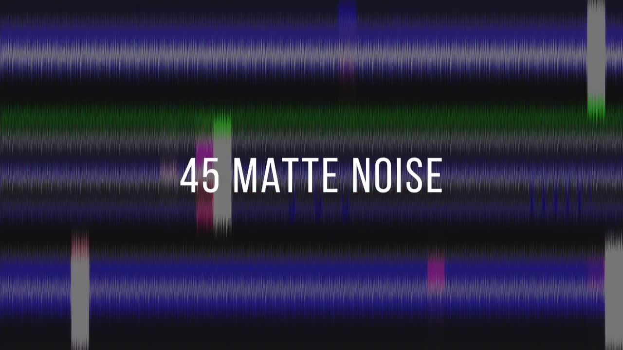 电影Glitch动画预告片素材库精选AE模板