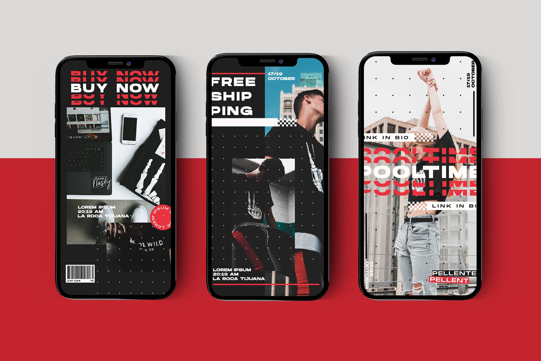 时尚潮牌Instagram社交推广贴图设计模板素材库精选 Instagram Story Template插图(2)