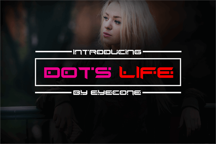 EC Dots Life font插图1 EC Dots Life font插图1