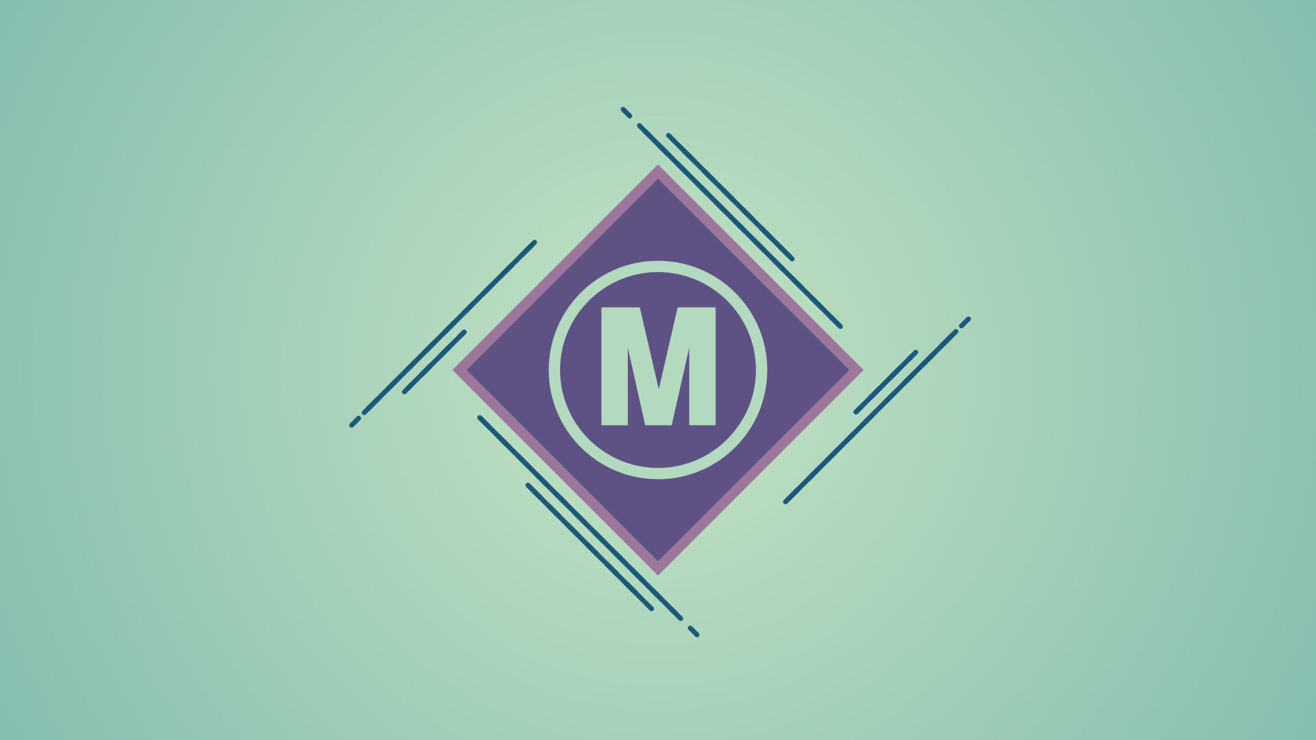 快速形状的AE徽标模板