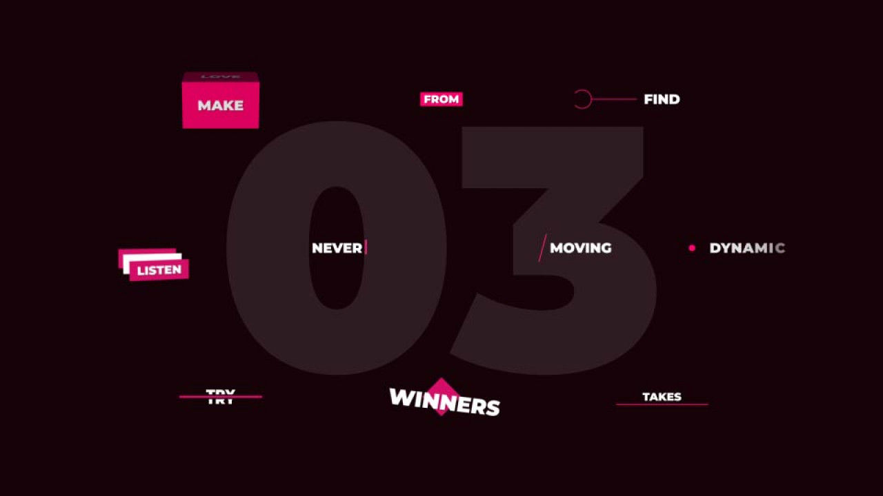 10个专业设计的移动标题素材库精选AE模板