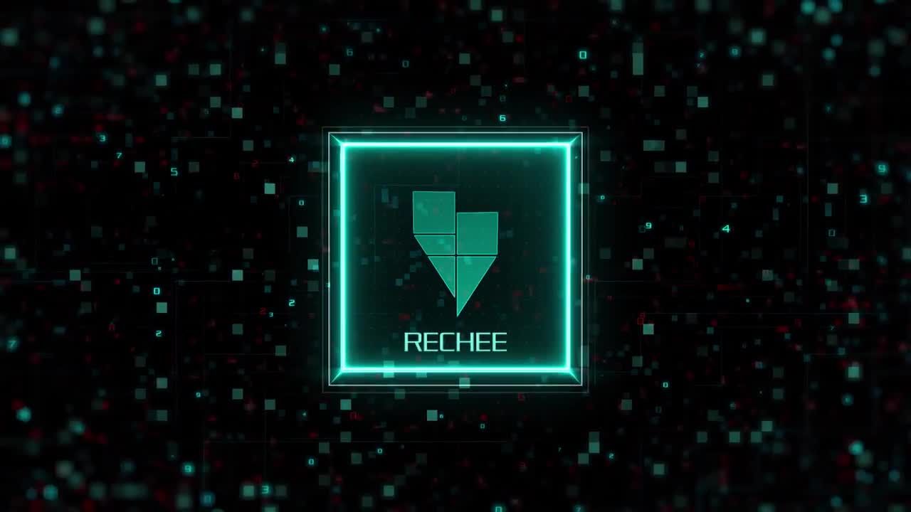 现代方块粒子logo特效素材库精选AE模板