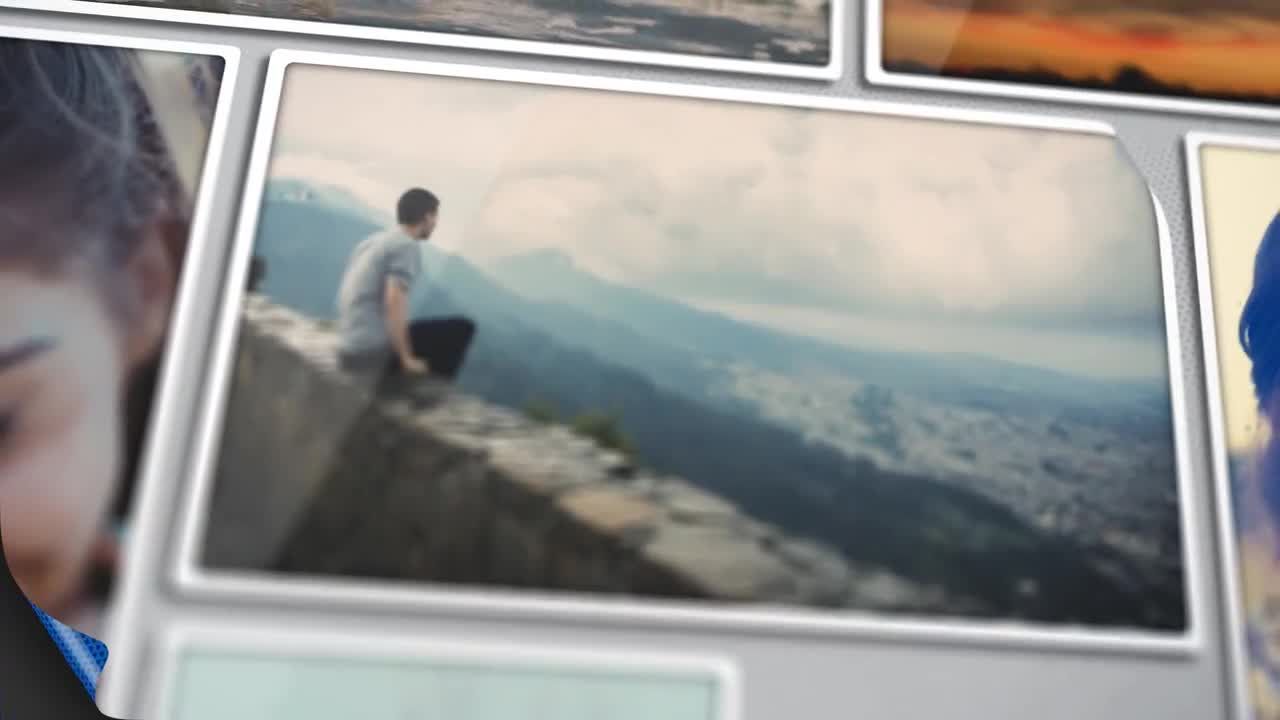 翻转幻灯片素材库精选AE模板