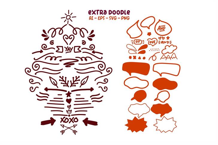 Sweet Cupcake Demo font插图10