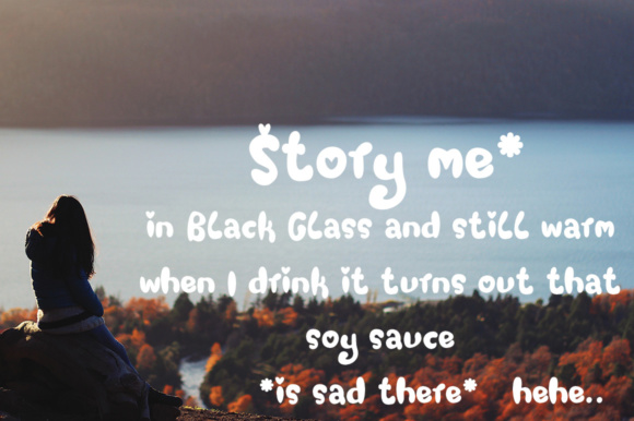 Hi Girl’s Font插图3